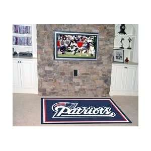  New England Patriots Rug 4x6