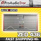 Allen & Heath ZED 436 ZED436 32ch/36ch Mixer Console PROAUDIOSTAR   