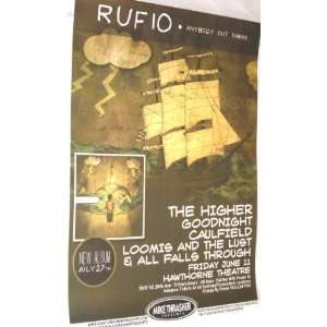  Rufio Poster   Ship Concert Flyer: Home & Kitchen