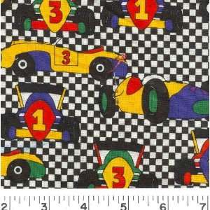   : 45 Wide Speedy Machines Fabric By The Yard: Arts, Crafts & Sewing