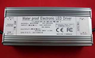   waterproof IP67 100W LED Driver 100V 240V AC TO 30V 36V DC,DIY  