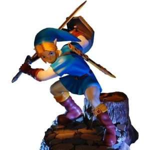   of Zelda Ocarina of Time Link Water Tunic Statue Figure: Toys & Games