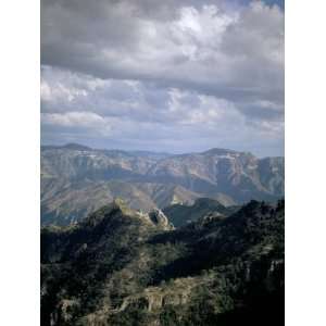  View from the Copper Canyon Train, Mexico, North America 