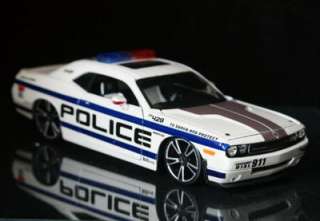 2008 Dodge Challenger POLICE   PRO RODZ Diecast 1:24 Sc  