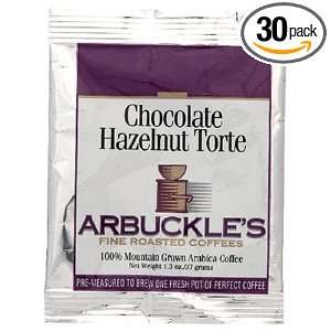 Arbuckles Fine Roasted Coffee, Chocolate Hazelnut Torte, 1.3 Ounce 