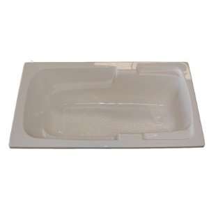  60 x 30 Soaker Arm Rest Bath Tub Finish: Biscuit: Home 