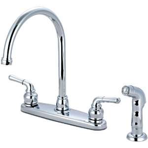 Aviditi Olympia Series K 5341 Elite Two Lever Handle Kitchen Gooseneck 