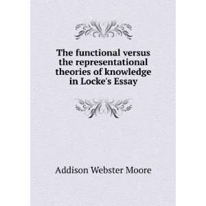 The functional versus the representational theories of knowledge in 