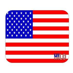  US Flag   Hilo, Hawaii (HI) Mouse Pad 