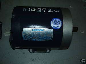 LEESON ELECTRIC MOTOR 110714.00, 1/2 HP, D56 FRAME  