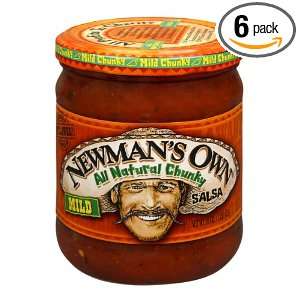 Newmans Own Mild Salsa, 16 Ounce (Pack Grocery & Gourmet Food