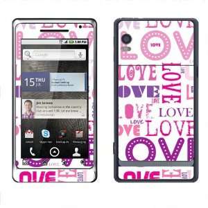  SkinMage (TM) Pink/ Purple Love Accessory Protector Cover 