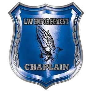  Law Enforcement Chaplain Police Shield Badge   28 h 