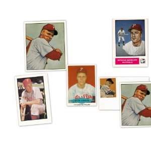  5 Richie Ashburn Philadelphia Phillies trading cards 1949 
