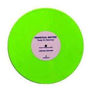  PERPETUAL MOTION / KEEP ON DANCING (GREEN VINYL) PERPETUAL 