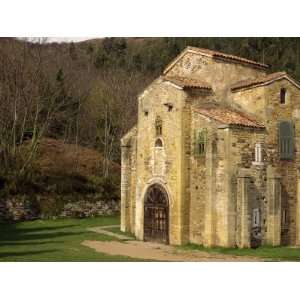 of Summer Palace of Ramiro I, at San Miguel De Lillo, Oviedo, Asturias 