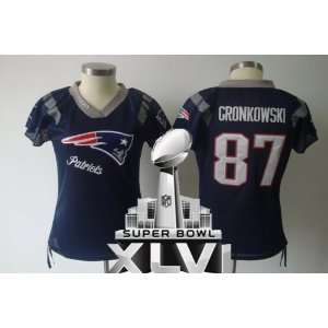  Super Bowl XLVI NFL Womens FEM FAN Authentic Jerseys New 