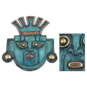 Copper mask, Sun Ritual  Home & Kitchen