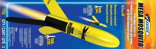   Mega Mosquito 2 rockets D/E engine flying model rocket kit#1335  