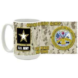  U.S. Army National Security Agency Coffee Mug Kitchen 
