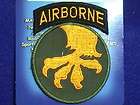 US Army Patch 17th Airborne Division  