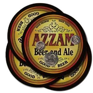  Azzam Beer and Ale Coaster Set: Kitchen & Dining