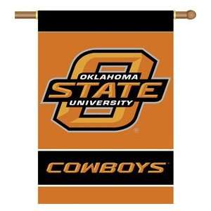 Oklahoma State Cowboys Double Sided 28x40 Banner:  Sports 
