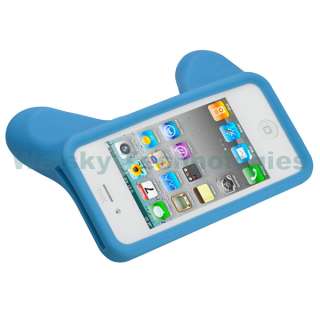 Game Pad Hand Grip Silicone GEL Case Cover Holder For Apple iPhone 4 