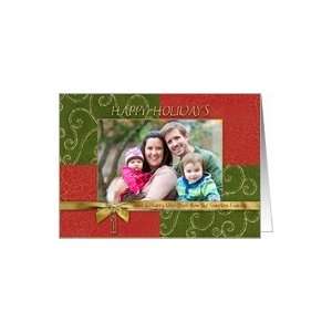  Happy Holidays Family Photo Frame Christmas Card: Health 