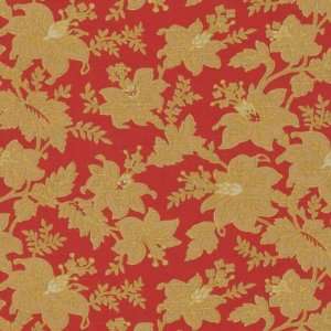  Bellingham Floral Red Fabric by the Yard  Ballard Designs 