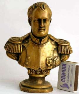 France Impirator NAPOLEON BONAPARTE bust statue H15cm.