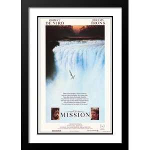  The Mission 20x26 Framed and Double Matted Movie Poster 