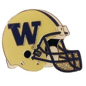  Football Helmet Washington Huskies Pin: Sports & Outdoors