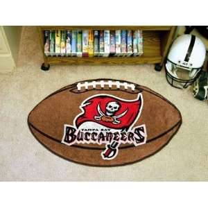 Exclusive By FANMATS NFL   Tampa Bay Buccaneers Football Rug:  