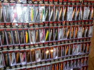 100 Rapala Husky Jerk Crankbait Fishing Lures! Mixed color, sizes! T&J 
