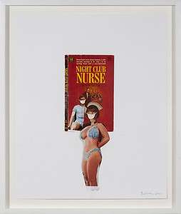 Richard Prince Night Club Nurse Mixed Media 2007  