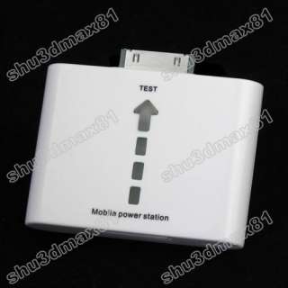 1000mAh Power Station Mobile Charger for iPhone iPod 1860 Features: