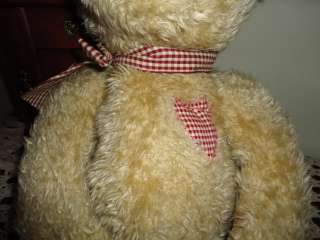 russ berrie hucklebeary teddy bear item nr 18914 16 inches tall very 