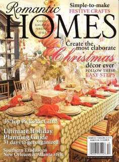   Shabby Chic Style Decorating Magazine Vintage Finds Crafts +  