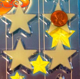 3X GLOW IN DARK STAR STARS (TTL=90pcs) for Nursery room  
