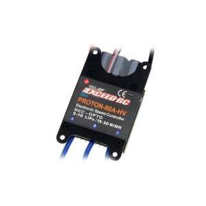   Series 80A Brushless Speed Controller ESC High Voltage: Toys & Games