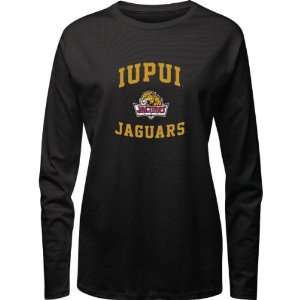  IUPUI Jaguars Black Womens Aptitude Long Sleeve T Shirt 