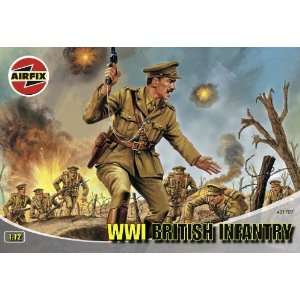  Airfix A01727 1:72 Scale WWI British Infantry Figures 