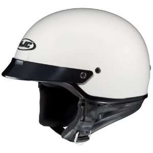  HJC CS 2N Open Face Motorcycle Helmet White XXL 2XL 408 