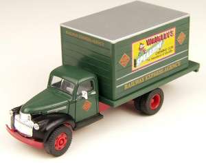 1941 46 CHEVY CITY DELIVERY TRUCK~RAILWAY EXPRESS AGENCY~1:87th/HO 