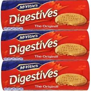 McVities Digestive Biscuits  400g 3 Pack  Grocery 