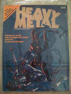 Heavy Metal Magazine Comic April 1977 1st ISSUE  