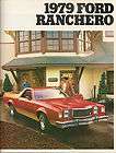 1979 Ford Ranchero 500 GT Squire ORIGINAL Car Pickup Truck Auto Sales 