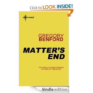 Matters End Gregory Benford  Kindle Store