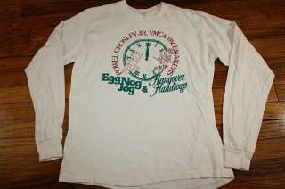 vtg 80s 1984 YMCA HANGOVER l/s shirt *SCREEN STARS  
